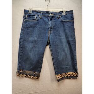 Levi's 511 Men's Bermuda Cut Off Jeans, Size 36